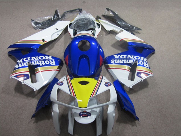 Carénage Moto CBR 600 RR 2005-2006 - Bleu Blanc Rothmans