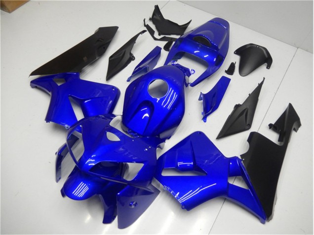 Carénage Moto CBR 600 RR 2005-2006 - Bleu Noir Carénage Moto CBR 600 RR 2005-2006 - Bleu Noir