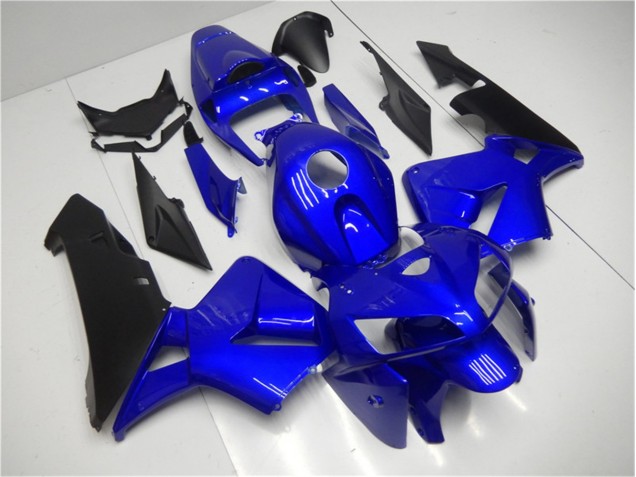 Carénage Moto CBR 600 RR 2005-2006 - Bleu Noir Carénage Moto CBR 600 RR 2005-2006 - Bleu Noir