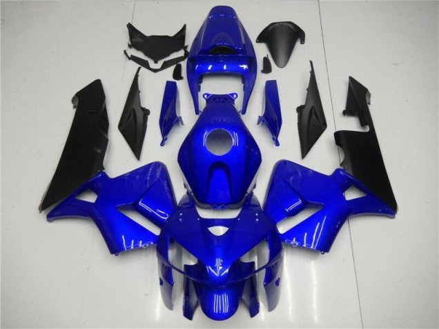 Carénage Moto CBR 600 RR 2005-2006 - Bleu Noir Carénage Moto CBR 600 RR 2005-2006 - Bleu Noir