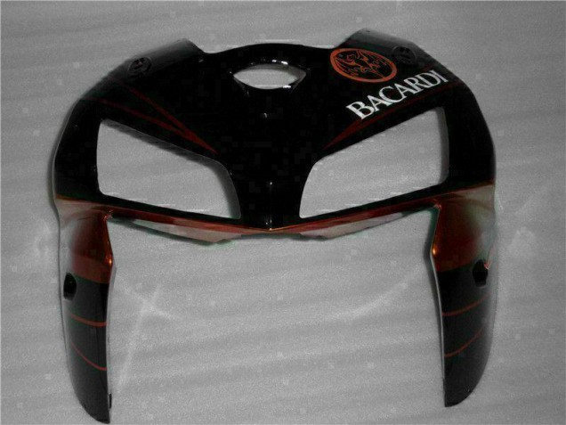 Carénage Moto CBR 600 RR 2005-2006 - Noir Orange BACARDI Carénage Moto CBR 600 RR 2005-2006 - Noir Orange BACARDI