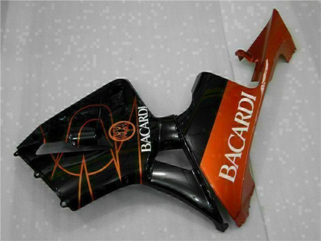 Carénage Moto CBR 600 RR 2005-2006 - Noir Orange BACARDI Carénage Moto CBR 600 RR 2005-2006 - Noir Orange BACARDI