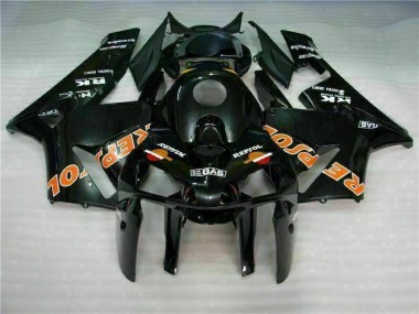 Carénage Moto CBR 600 RR 2005-2006 - Noir Repsol