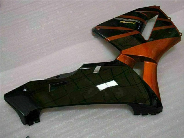 Carénage Moto CBR 600 RR 2005-2006 - Orange Noir Carénage Moto CBR 600 RR 2005-2006 - Orange Noir