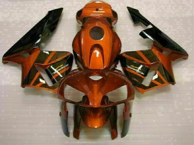 Carénage Moto CBR 600 RR 2005-2006 - Orange Noir