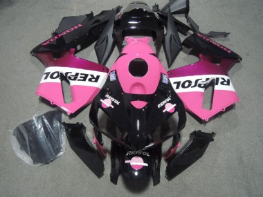 Carénage Moto CBR 600 RR 2005-2006 - Rose Noir Repsol