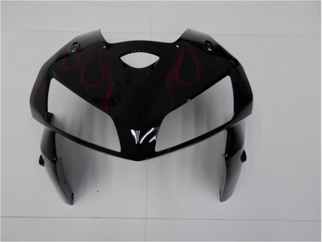 Carénage Moto CBR 600 RR 2005-2006 - Rouge Flamme Noir Carénage Moto CBR 600 RR 2005-2006 - Rouge Flamme Noir