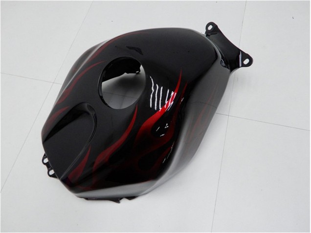 Carénage Moto CBR 600 RR 2005-2006 - Rouge Flamme Noir Carénage Moto CBR 600 RR 2005-2006 - Rouge Flamme Noir