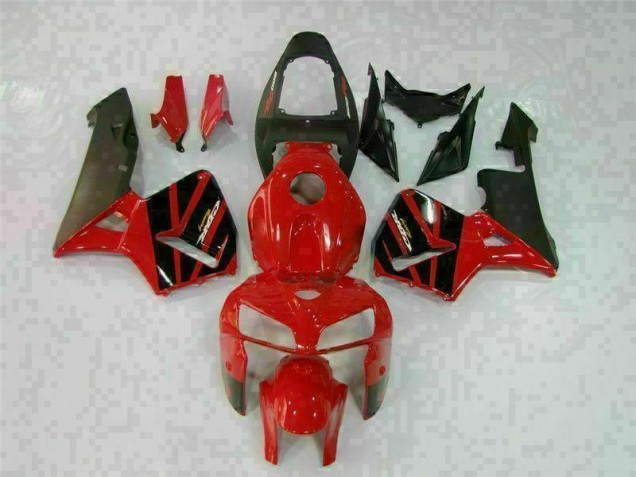 Carénage Moto CBR 600 RR 2005-2006 - Rouge Carénage Moto CBR 600 RR 2005-2006 - Rouge