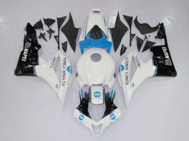 Carénage Moto CBR 600 RR 2007-2008 - Blanc Bleu Noir