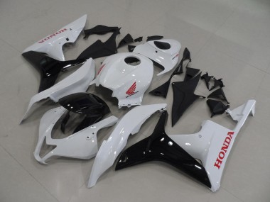 Carénage Moto CBR 600 RR 2007-2008 - Blanc Noir