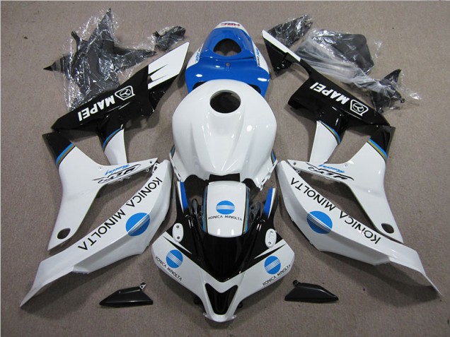 Carénage Moto CBR 600 RR 2007-2008 - Bleu Blanc Noir Konica Minolta MAPEI Carénage Moto CBR 600 RR 2007-2008 - Bleu Blanc Noir Konica Minolta MAPEI