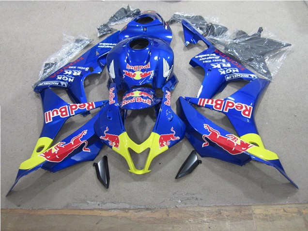 Carénage Moto CBR 600 RR 2007-2008 - Bleu Red Bull Carénage Moto CBR 600 RR 2007-2008 - Bleu Red Bull