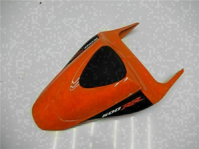 Carénage Moto CBR 600 RR 2007-2008 - Noir Rouge Argent