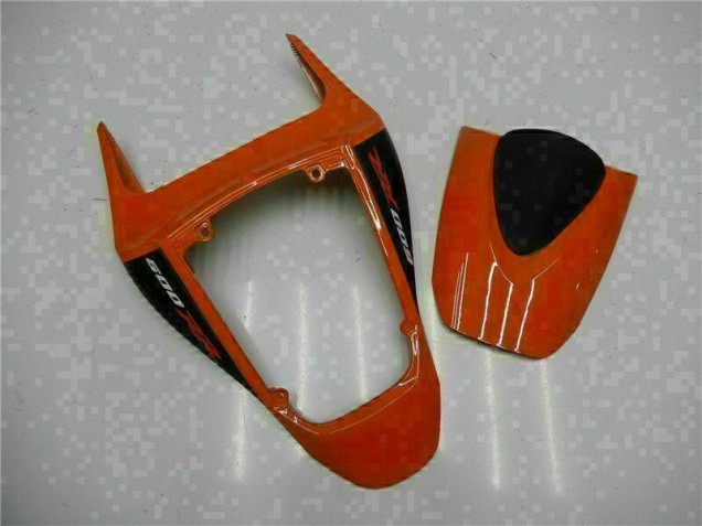 Carénage Moto CBR 600 RR 2007-2008 - Noir Rouge Argent