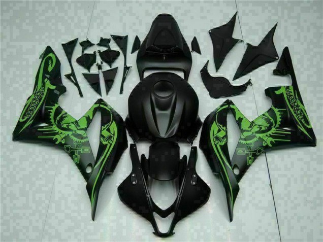 Carénage Moto CBR 600 RR 2007-2008 - Noir Vert Carénage Moto CBR 600 RR 2007-2008 - Noir Vert