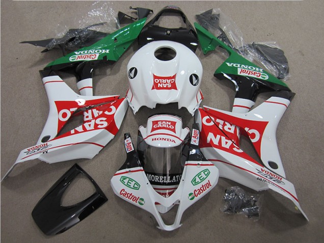 Carénage Moto CBR 600 RR 2007-2008 - Rouge Blanc San Carlo Carénage Moto CBR 600 RR 2007-2008 - Rouge Blanc San Carlo