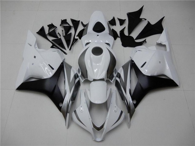 Carénage Moto CBR 600 RR 2009-2012 - Blanc Argent Noir Carénage Moto CBR 600 RR 2009-2012 - Blanc Argent Noir