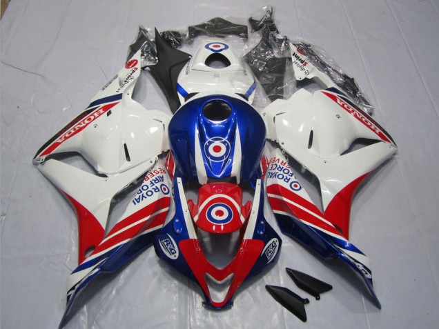 Carénage Moto CBR 600 RR 2009-2012 - Blanc Bleu Rouge Carénage Moto CBR 600 RR 2009-2012 - Blanc Bleu Rouge