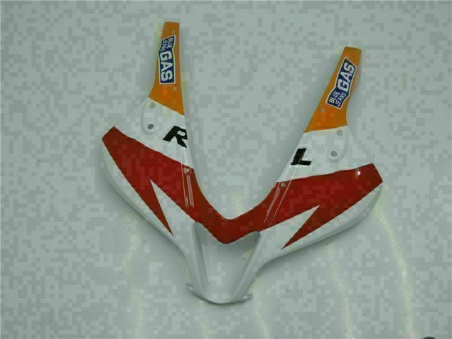 Carénage Moto CBR 600 RR 2009-2012 - Blanc Orange Repsol Carénage Moto CBR 600 RR 2009-2012 - Blanc Orange Repsol