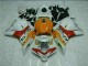 Carénage Moto CBR 600 RR 2009-2012 - Blanc Orange Repsol Carénage Moto CBR 600 RR 2009-2012 - Blanc Orange Repsol