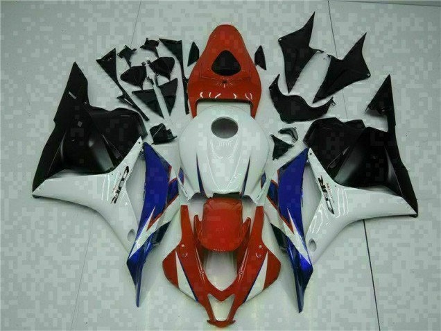 Carénage Moto CBR 600 RR 2009-2012 - Blanc Rouge Noir Bleu Carénage Moto CBR 600 RR 2009-2012 - Blanc Rouge Noir Bleu