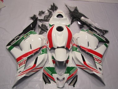 Carénage Moto CBR 600 RR 2009-2012 - Blanc Vert Rouge