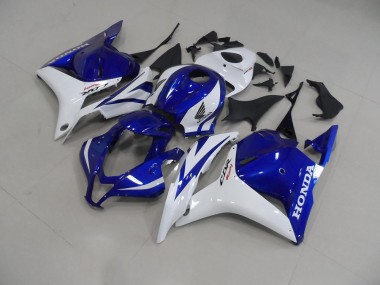 Carénage Moto CBR 600 RR 2009-2012 - Bleu Blanc