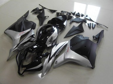Carénage Moto CBR 600 RR 2009-2012 - Noir Argent