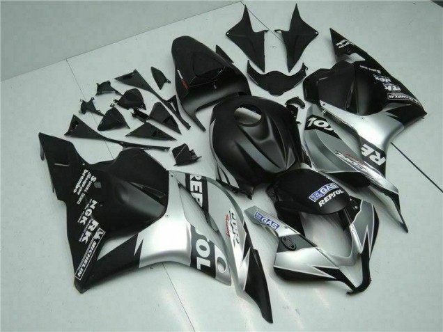 Carénage Moto CBR 600 RR 2009-2012 - Noir Argent Repsol Carénage Moto CBR 600 RR 2009-2012 - Noir Argent Repsol