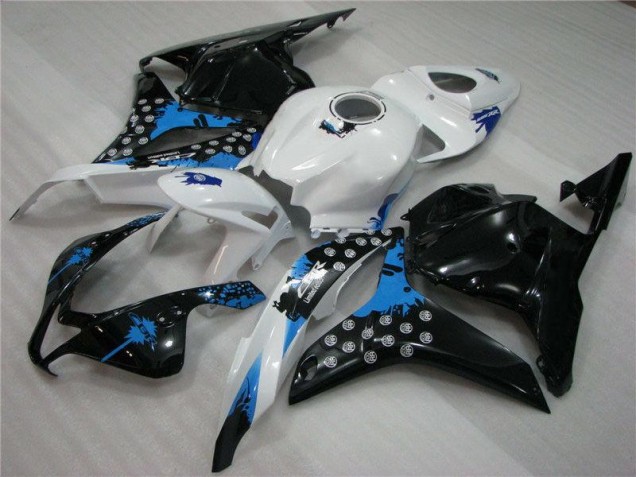 Carénage Moto CBR 600 RR 2009-2012 - Noir Blanc Bleu Carénage Moto CBR 600 RR 2009-2012 - Noir Blanc Bleu