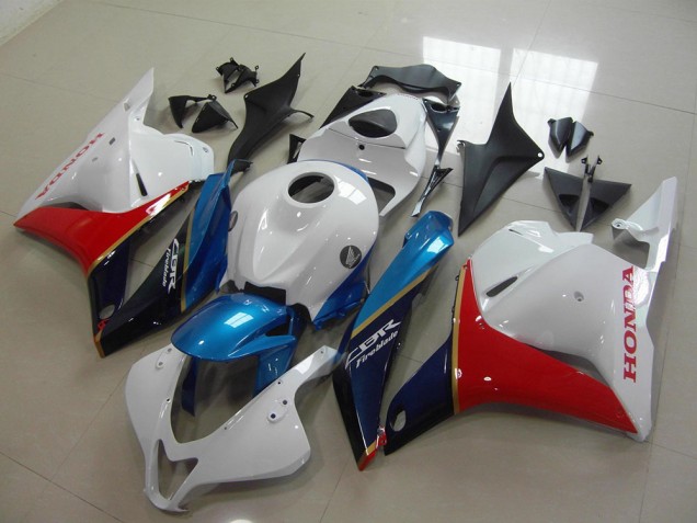 Carénage Moto CBR 600 RR 2009-2012 - Noir Rouge Bleu Carénage Moto CBR 600 RR 2009-2012 - Noir Rouge Bleu