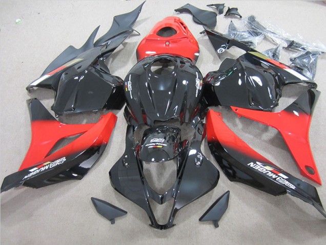Carénage Moto CBR 600 RR 2009-2012 - Noir Rouge Carénage Moto CBR 600 RR 2009-2012 - Noir Rouge