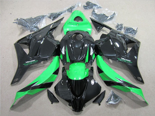 Carénage Moto CBR 600 RR 2009-2012 - Noir Vert Carénage Moto CBR 600 RR 2009-2012 - Noir Vert