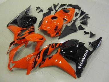 Carénage Moto CBR 600 RR 2009-2012 - Orange Noir
