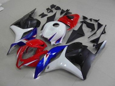 Carénage Moto CBR 600 RR 2009-2012 - Rouge Blanc Noir