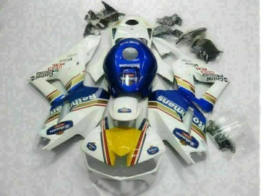 Carénage Moto CBR 600 RR 2013-2021 - Blanc Bleu