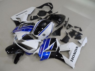 Carénage Moto CBR 600 RR 2013-2021 - Bleu Noir Blanc Style OEM