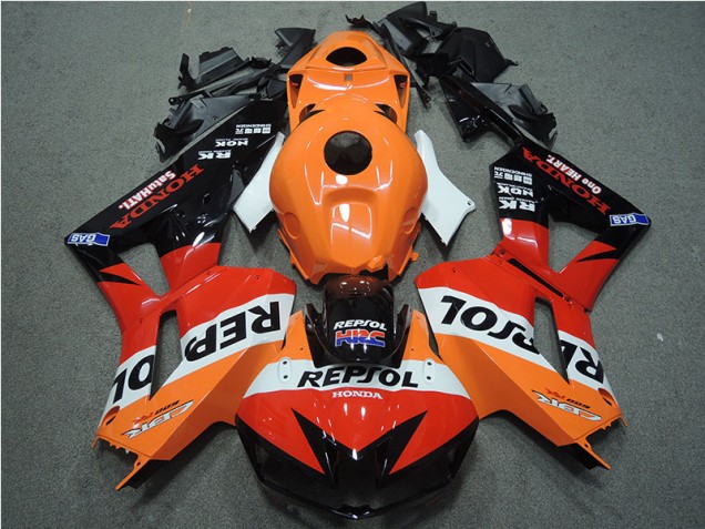 Carénage Moto CBR 600 RR 2013-2021 - Orange Repsol HRC Carénage Moto CBR 600 RR 2013-2021 - Orange Repsol HRC
