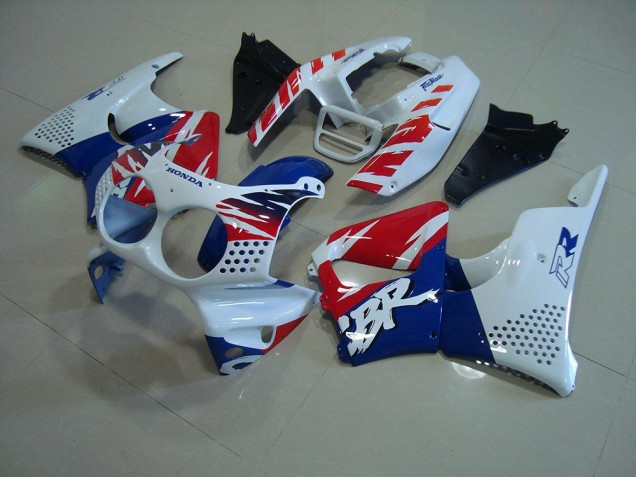 Carénage Moto CBR 900 RR 893 1992-1993 - Blanc Bleu Rouge