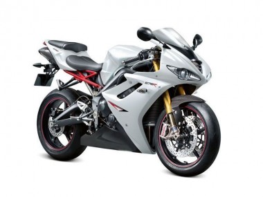 Carénage Moto Daytona 675 Triple 2009-2012 - Blanc Nacré Noir