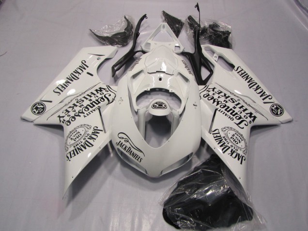 Carénage Moto Ducati 1098 2007-2014 - Blanc Jack Daniels Carénage Moto Ducati 1098 2007-2014 - Blanc Jack Daniels