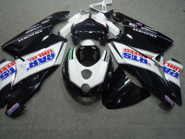 Carénage Moto Ducati 749 2003-2004 - Noir Blanc Carénage Moto Ducati 749 2003-2004 - Noir Blanc