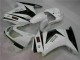 Carénage Moto EX250 2008-2012 - Blanc Noir Carénage Moto EX250 2008-2012 - Blanc Noir