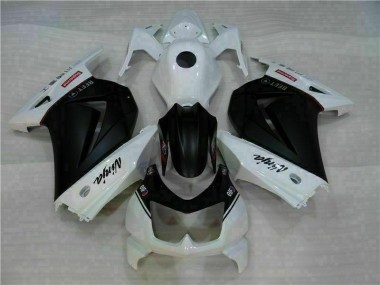Carénage Moto EX250 2008-2012 - Blanc Noir Ninja