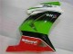 Carénage Moto EX250 2008-2012 - Blanc Vert Noir Ninja Carénage Moto EX250 2008-2012 - Blanc Vert Noir Ninja