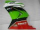Carénage Moto EX250 2008-2012 - Blanc Vert Noir Ninja Carénage Moto EX250 2008-2012 - Blanc Vert Noir Ninja