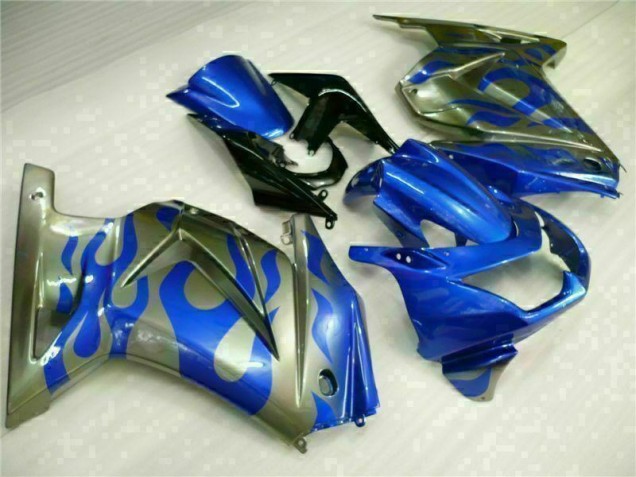 Carénage Moto EX250 2008-2012 - Bleu Carénage Moto EX250 2008-2012 - Bleu