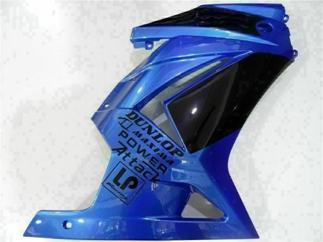 Carénage Moto EX250 2008-2012 - Bleu Noir Carénage Moto EX250 2008-2012 - Bleu Noir