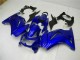 Carénage Moto EX250 2008-2012 - Brillant Bleu